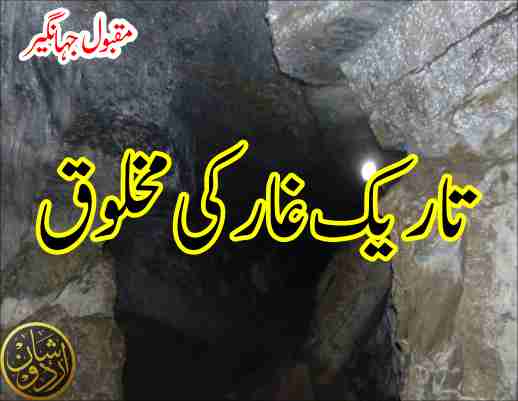 تاریک غار کی مخلوق tareek gaar ki makhlooq maqool jahangir www.shanurdu.com